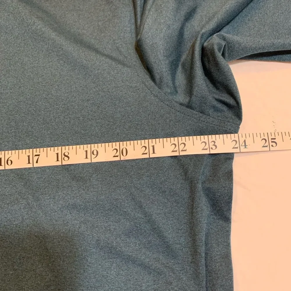 Untuckit Perfect Tee Teal Button Down Casual shirt